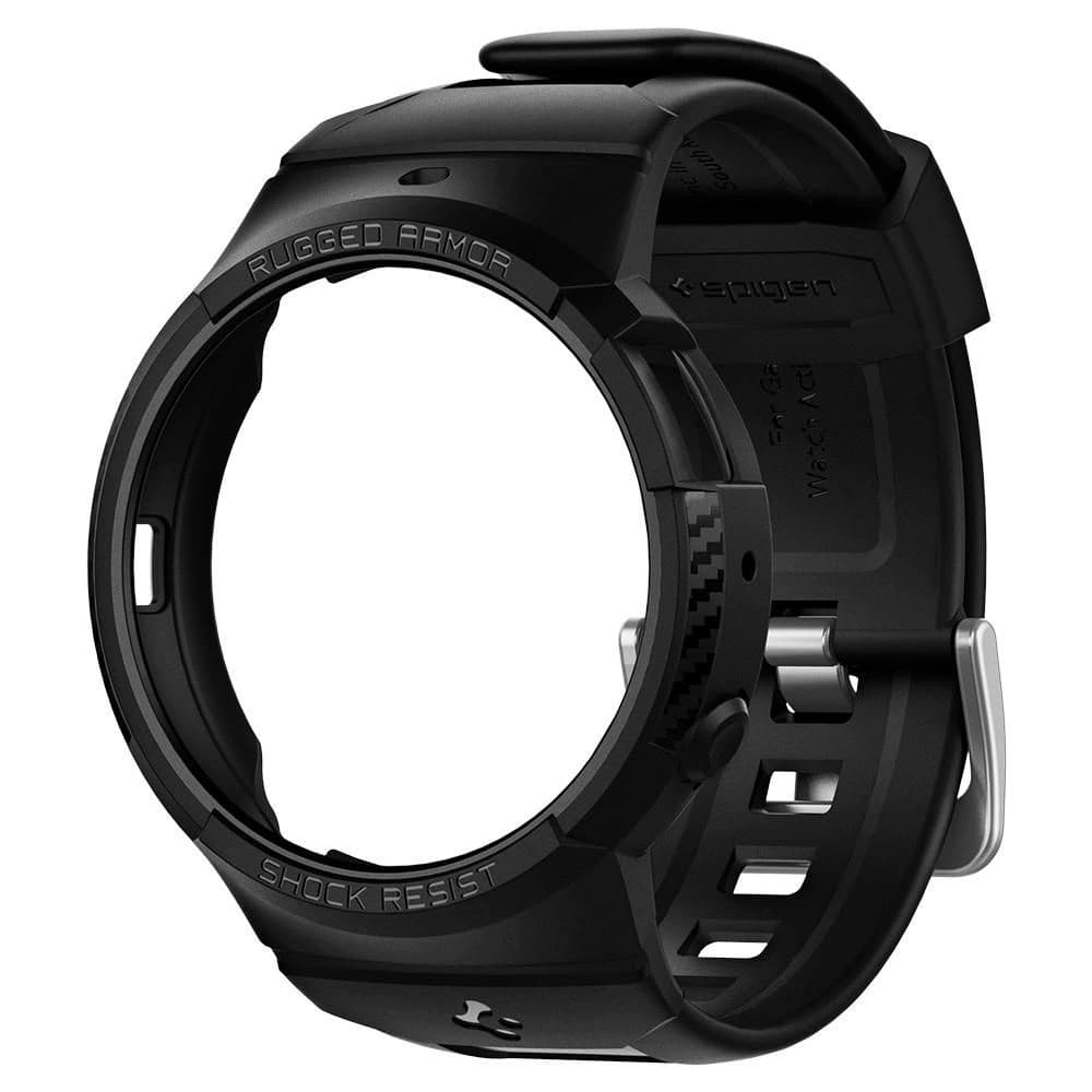 Spigen Rugged Armor Pro Samsung Galaxy Watch Active 2 44mm Matte Black - 9