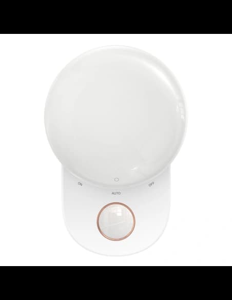 Baseus Nachtlicht Vollmond, mit Bewegungs- und Dämmerungssensor (weiß)