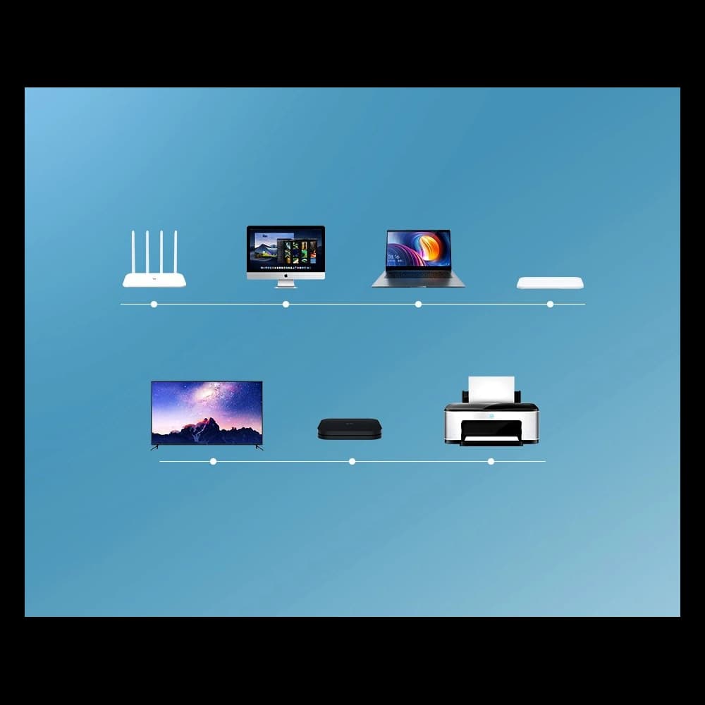 UGREEN internetkábel Ethernet patchcord RJ45 Cat 6 UTP 1000Mbps 20m fekete (20166) - 3