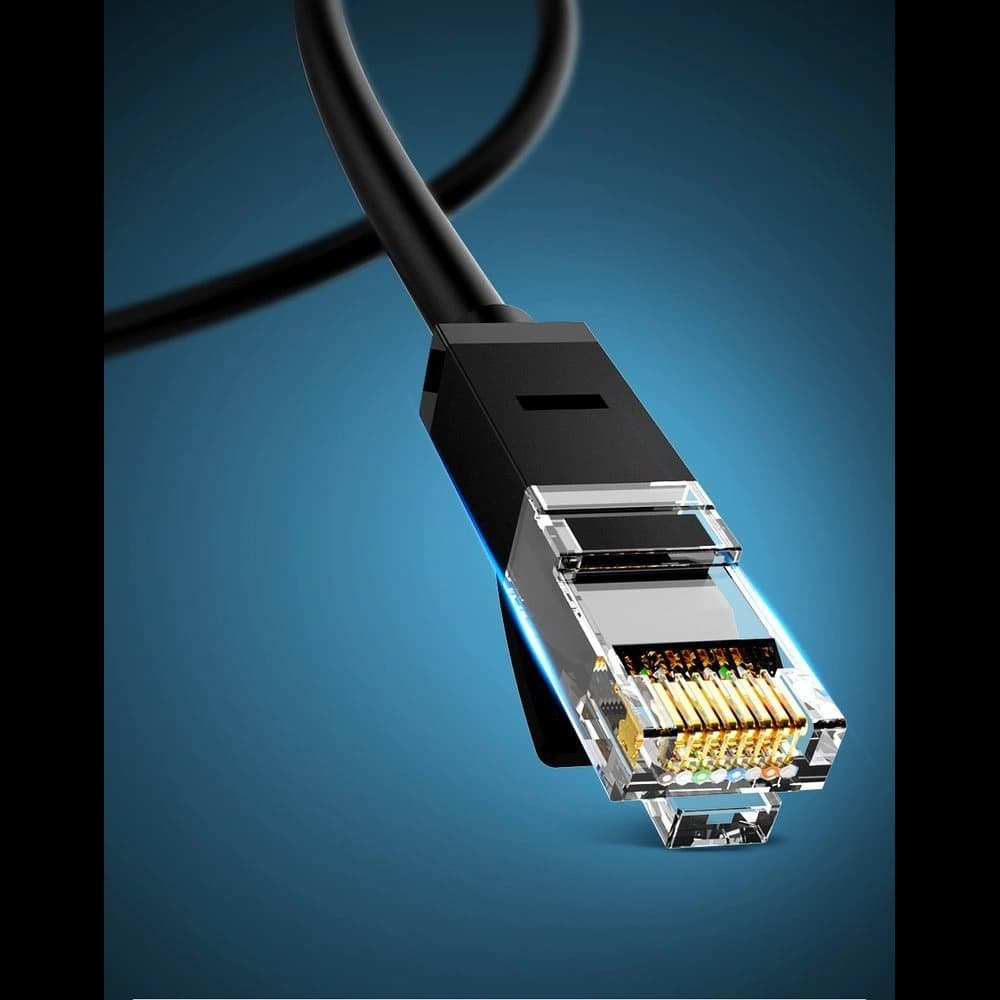 UGREEN internetkábel Ethernet patchcord RJ45 Cat 6 UTP 1000Mbps 20m fekete (20166) - 6