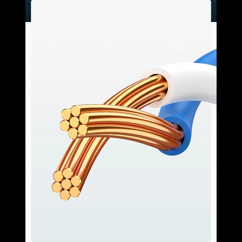 UGREEN internetkábel Ethernet patchcord RJ45 Cat 6 UTP 1000Mbps 20m fekete (20166) - 7