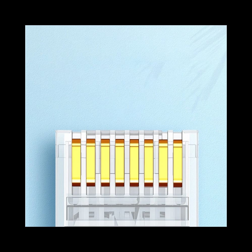 Ugreen 10x plug connector RJ45 8P8C Cat 6 transparent (50961) - 6