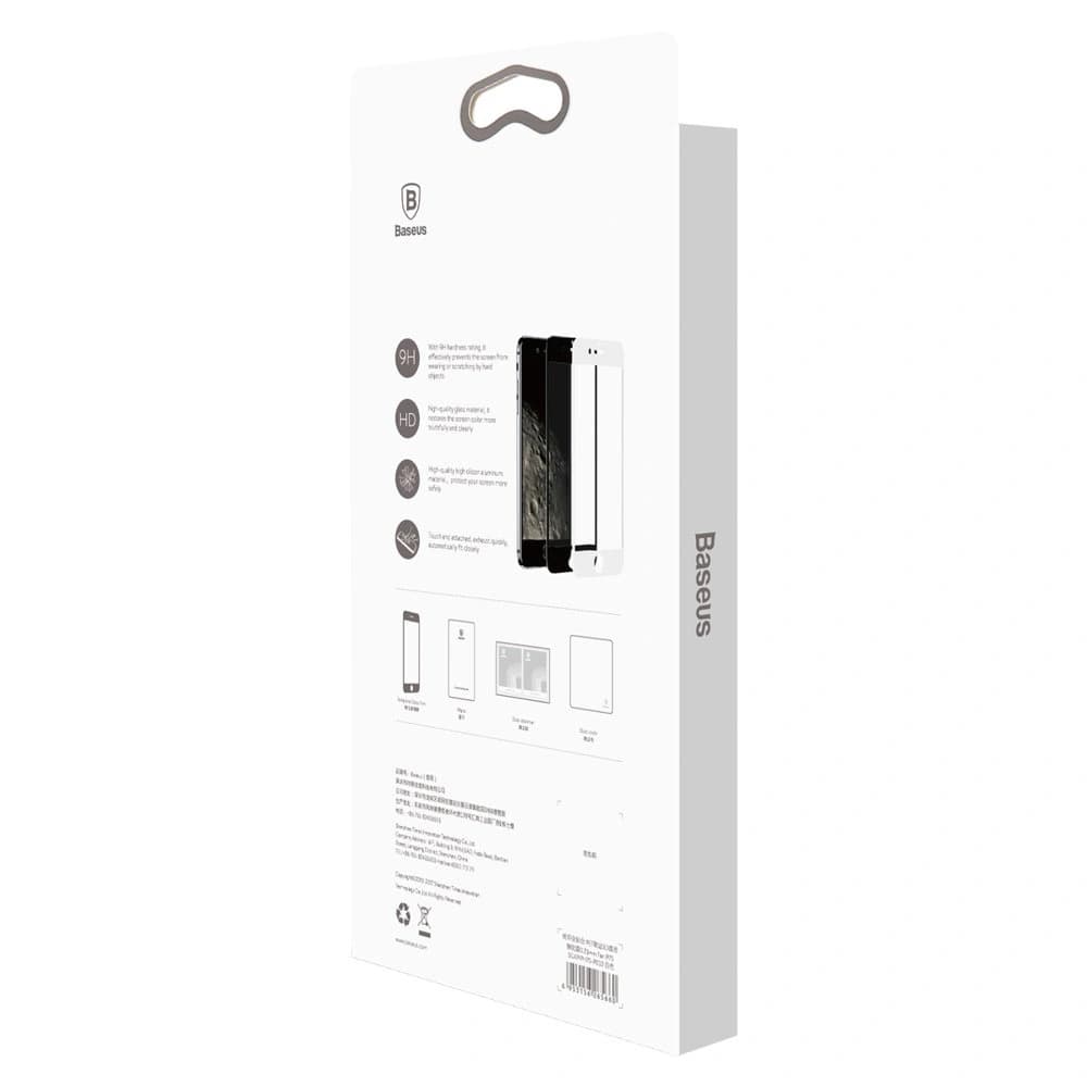 Sticlă temperată Baseus Full Screen 0.23mm Apple iPhone 8/7 Plus neagră - 8