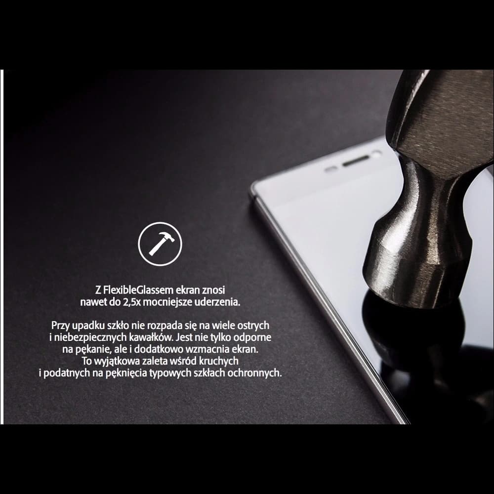 Hibrid üveg 3MK FlexibleGlass Samsung Galaxy A6 2018 - 5