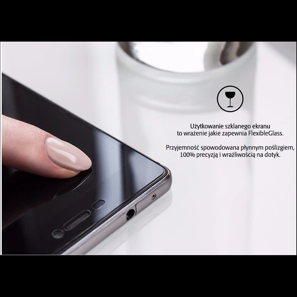 Hibrid üveg 3MK FlexibleGlass Samsung Galaxy A6 Plus 2018 - 9