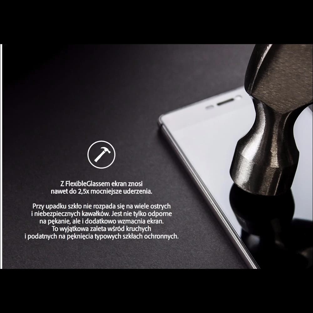 Hybriertes Glas 3MK FlexibleGlass Redmi 6/6A - 5