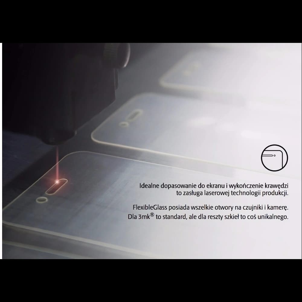 Hybriertes Glas 3MK FlexibleGlass Redmi 6/6A - 8