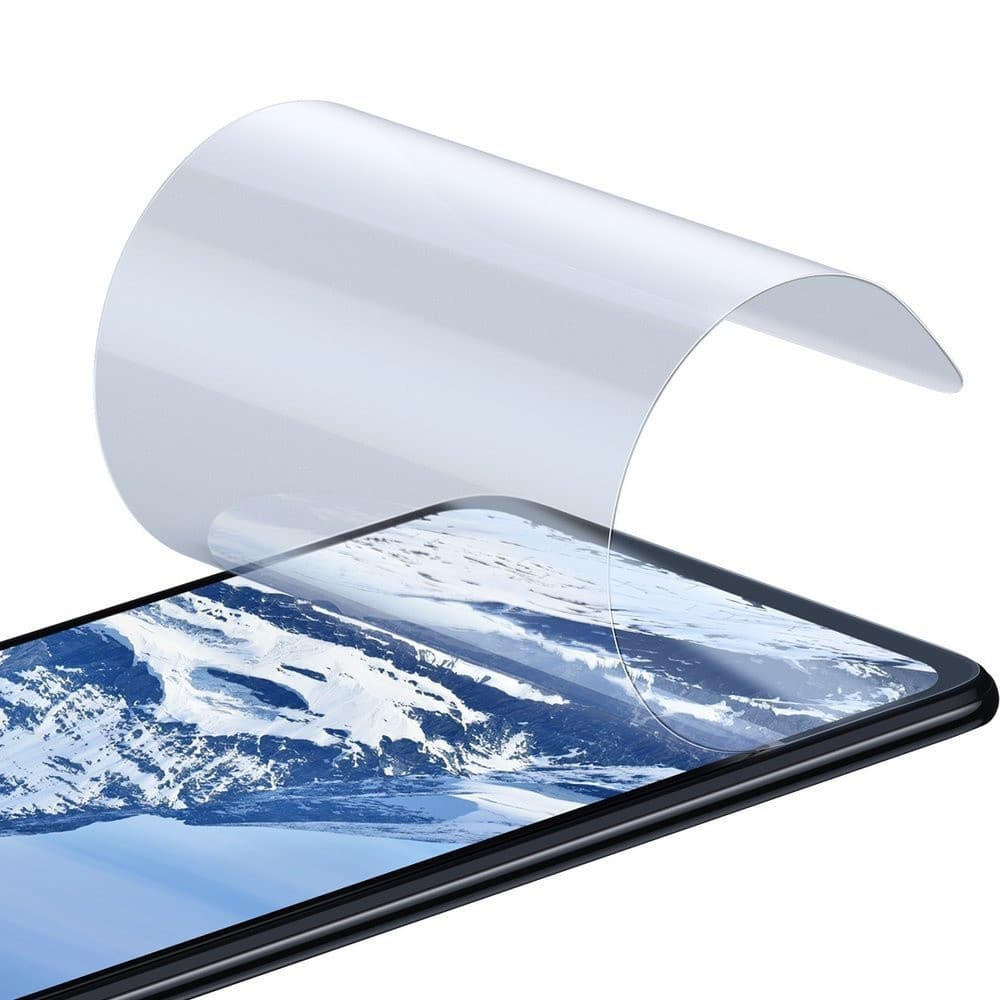 Baseus 0.15mm Full-screen Curved Surface Water Gel Protector 2-pack for Xiaomi Redmi K40/K40 Pro Transparent (SGMIK40-02) - 3