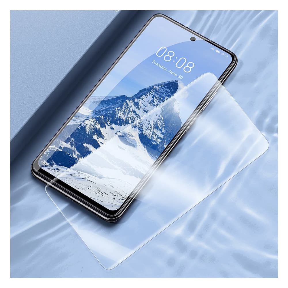 Baseus 0.15mm Full-screen Curved Surface Water Gel Protector 2-pack for Xiaomi Redmi K40/K40 Pro Transparent (SGMIK40-02) - 14