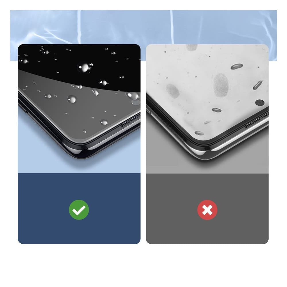 Baseus 0.15mm Full-screen Curved Surface Water Gel Protector 2-pack for Xiaomi Redmi K40/K40 Pro Transparent (SGMIK40-02) - 17