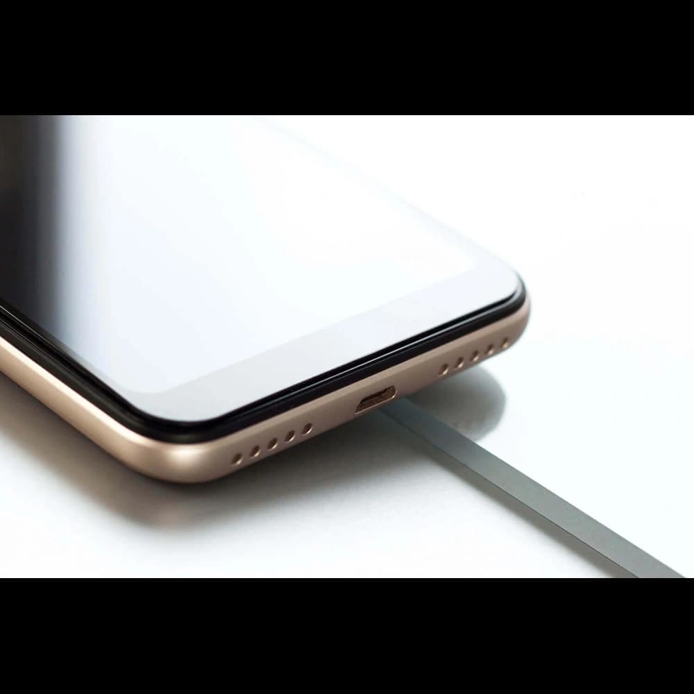 3MK Gehärtetes Glas HardGlass Max Lite Redmi Note 10 5G schwarz - 2