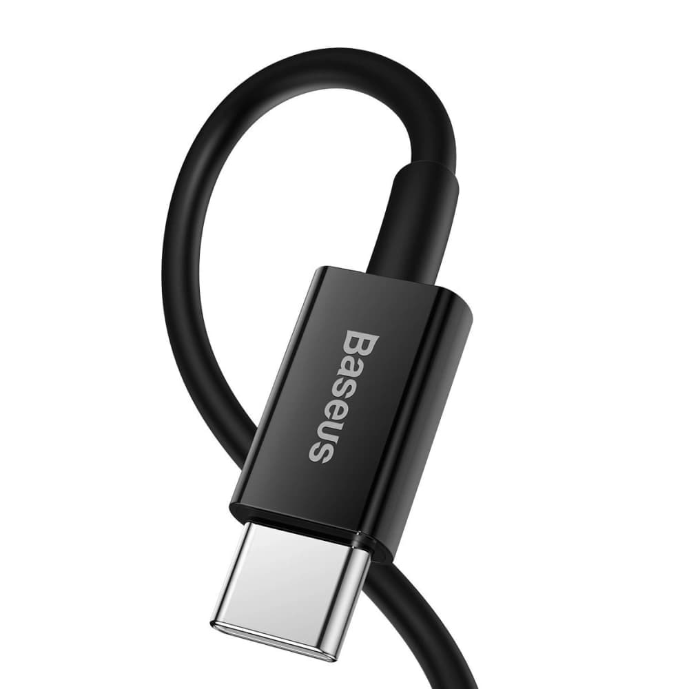 Kabel USB-C do Lightning Baseus Superior Series, 20W, PD, 1m (černý) - 3