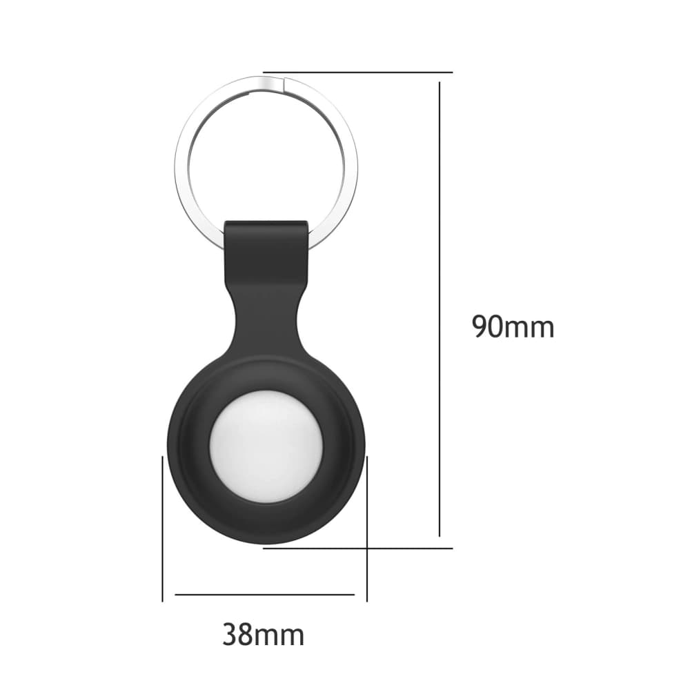 Loco Dot Silicone Apple AirTag Black - 7