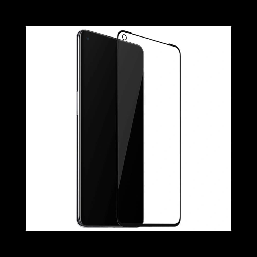 OnePlus 9 3D Edzett Üveg Képernyővédő Fekete - 1