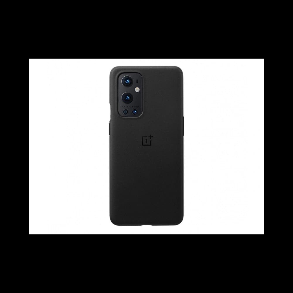Husa OnePlus 9 Pro Sandstone Bumper Case Neagră - 1
