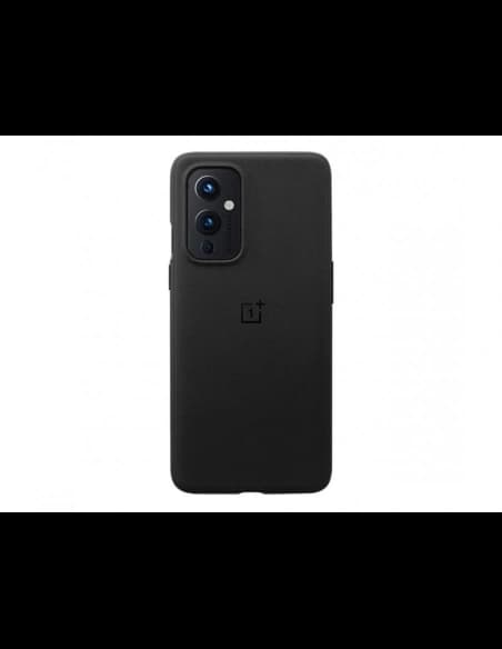 OnePlus 9 Sandstone Bumper Case Black