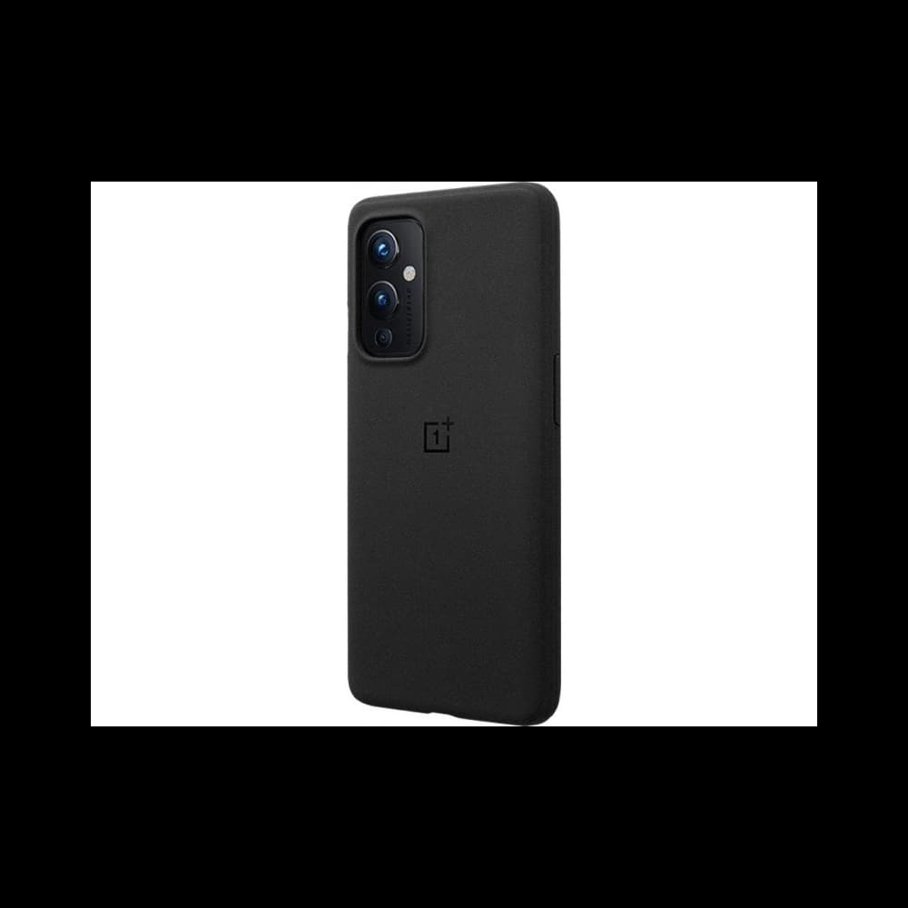Etui OnePlus 9 Sandstone Bumper Case Černé - 2