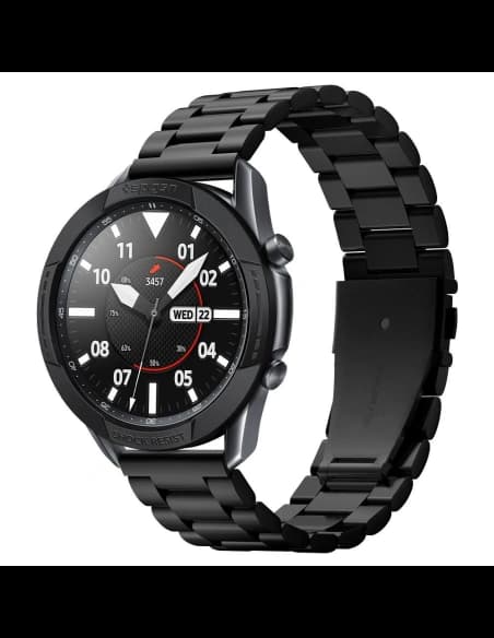 Nakládka Spigen Chrono Shield Samsung Galaxy Watch 3 45mm Černá