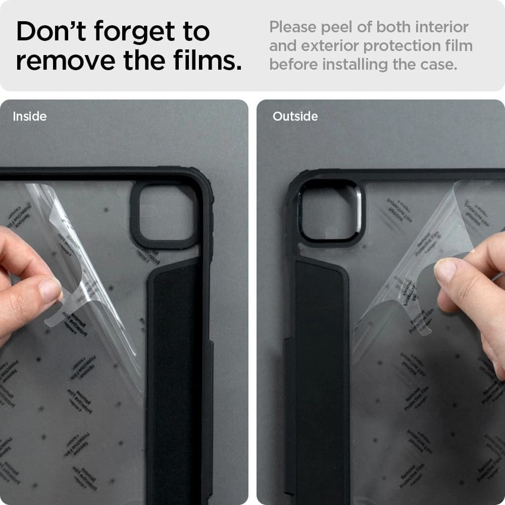 Etui Spigen Ultra Hybrid Pro Apple iPad Pro 11 2020/2021 (2. a 3. generace) Černá - 12