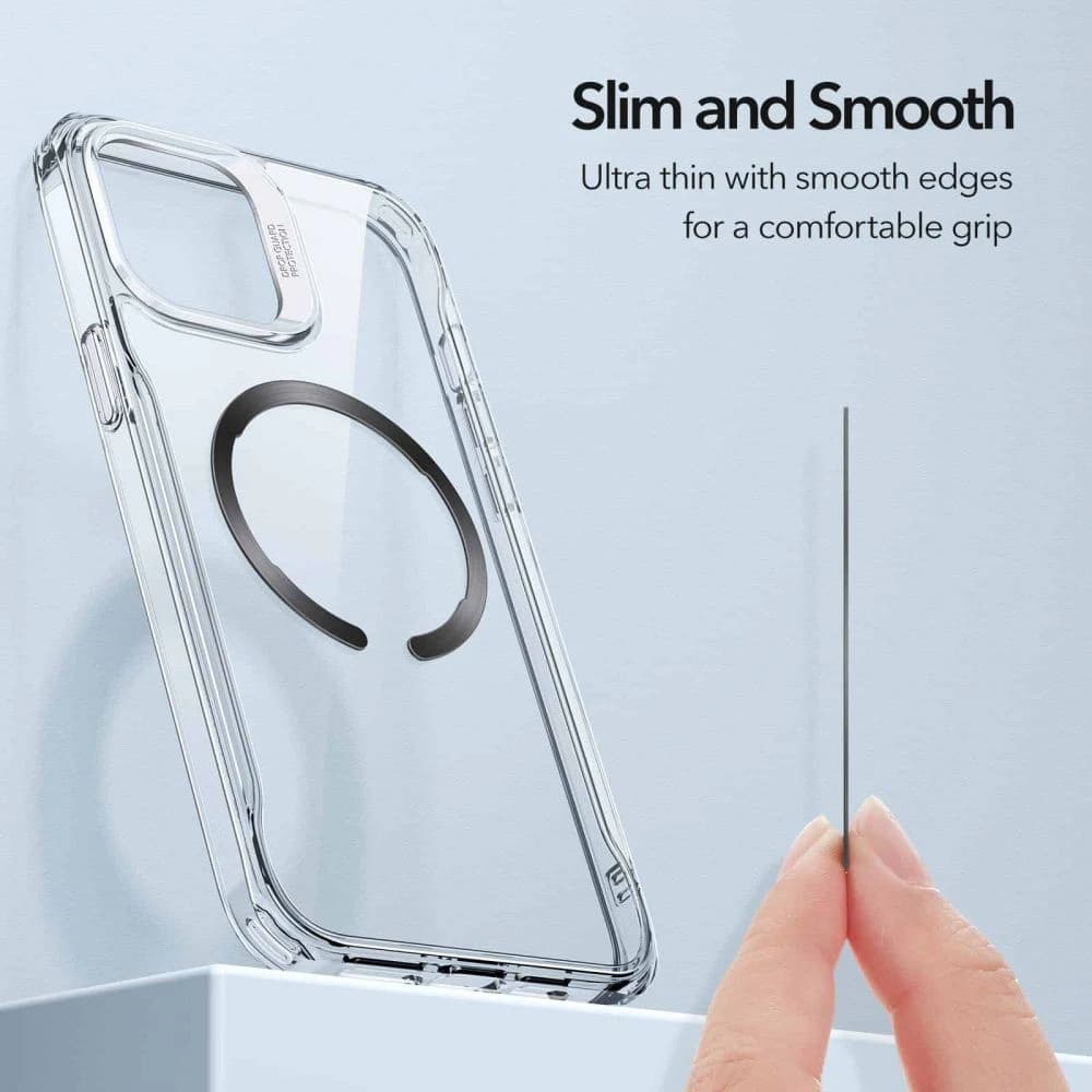 Ineluri magnetice ESR Halolock MagSafe Inel Magnetic Universal Negru & Argintiu - 4