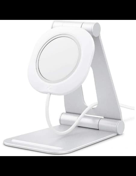Podstawka do ładowarki Spigen Magfit S Apple MagSafe Charger Stand White