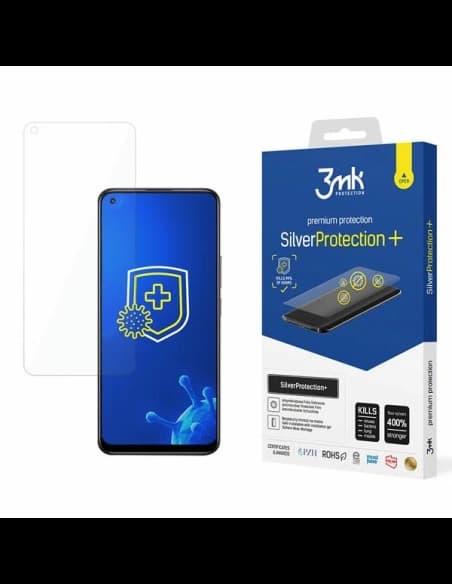 3MK Antimikrobielle Schutzfolie Silver Protect+ Realme 8 5G