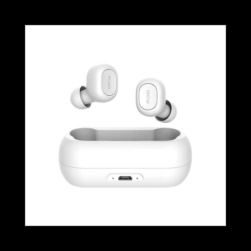 QCY T1C TWS Wireless Earphones Bluetooth V5.0 (white) - 1