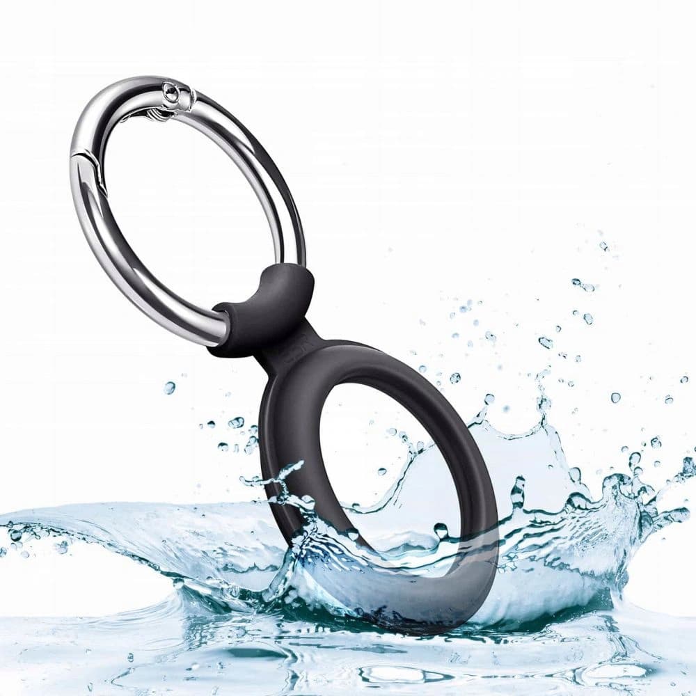 ESR Apple Silikonhülle Cloud AirTag Rot & Schwarz - 5