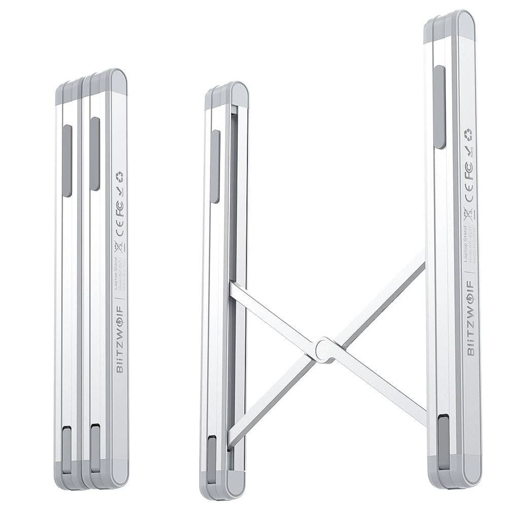 Podložka pod laptop BlitzWolf BW-ELS1, 9.7-15.6, Nastavitelná (Stříbrná) - 4