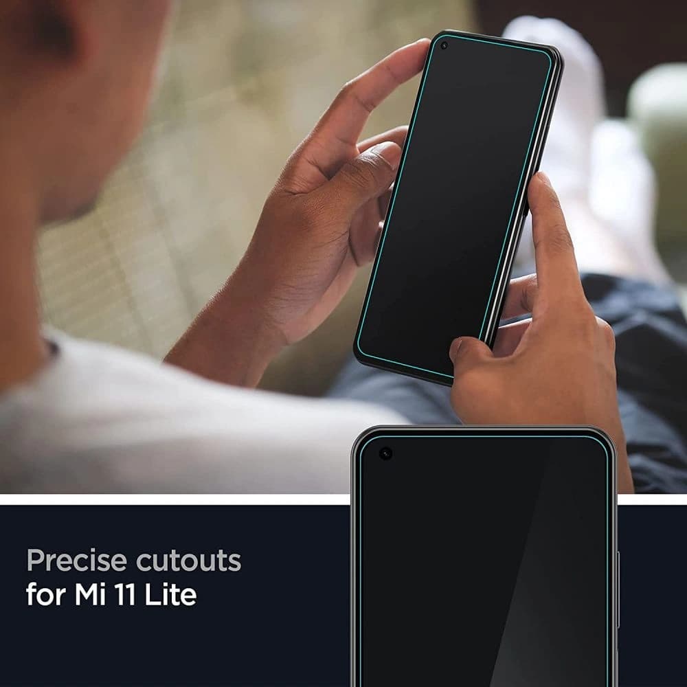 Spigen GLAS.tR Slim Xiaomi Mi 11 Lite LTE/5G [2 PACK] - 6