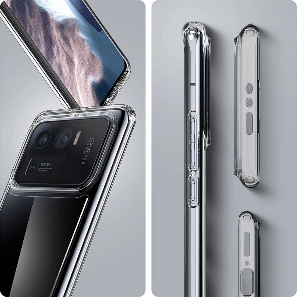 Spigen Xiaomi Gehäuse Ultra Hybrid Mi 11 Ultra Kristallklar - 2