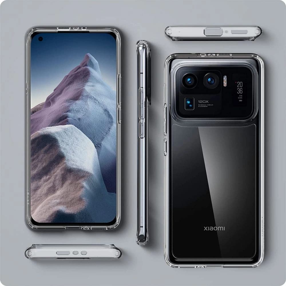 Spigen Xiaomi Gehäuse Ultra Hybrid Mi 11 Ultra Kristallklar - 6
