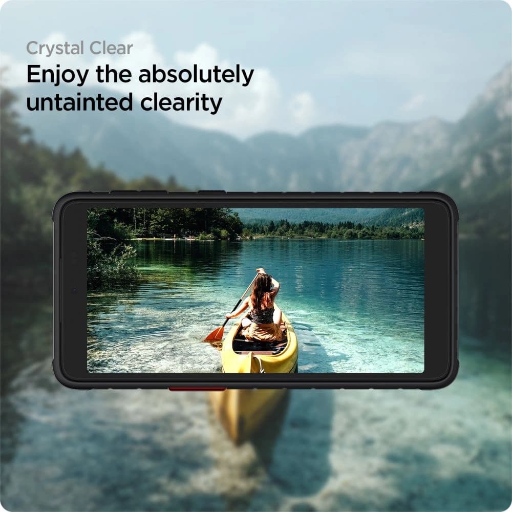 Sticlă securizată Spigen GLAS.tR Slim AlignMaster Samsung Galaxy Xcover 5 [2 PACK] - 7