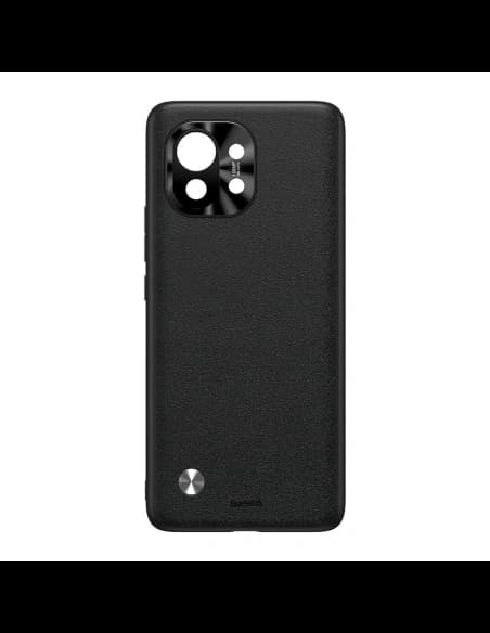 Baseus Xiaomi Case Alloy Leder Mi 11 (schwarz)