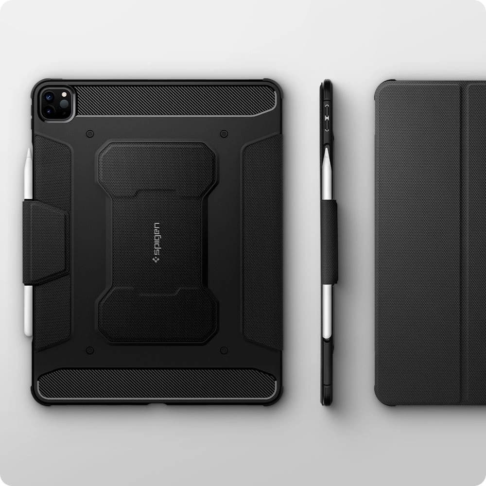 Etui Spigen Rugged Armor Pro Apple iPad Pro 12.9 2021 (a 5-a generație) Negru - 13