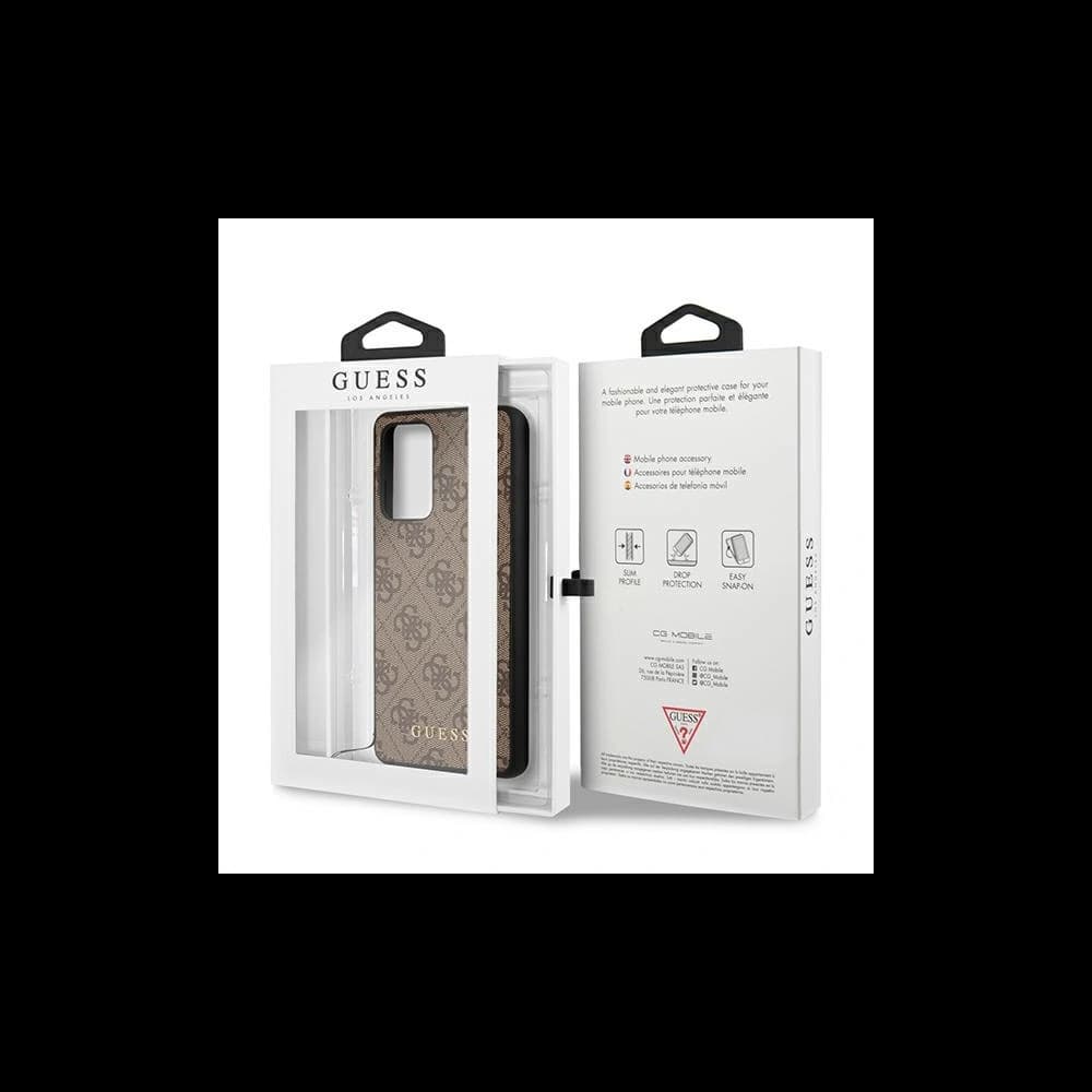 Etui Guess GUHCA72GF4GBR Samsung Galaxy A72 barna/brown kemény tok 4G Charms Collection - 8