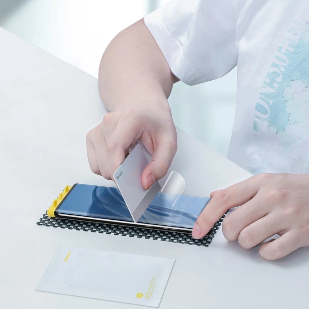 Fólie hydrogelová Baseus Full-screen Curved 0.15mm Xiaomi Mi 11 [2 PACK] - 9