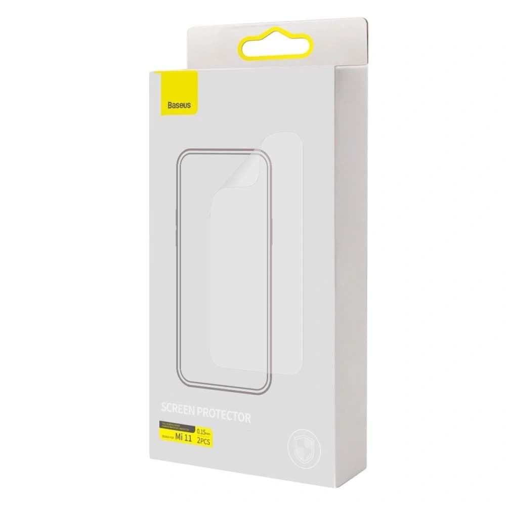 Fólie hydrogelová Baseus Full-screen Curved 0.15mm Xiaomi Mi 11 [2 PACK] - 10