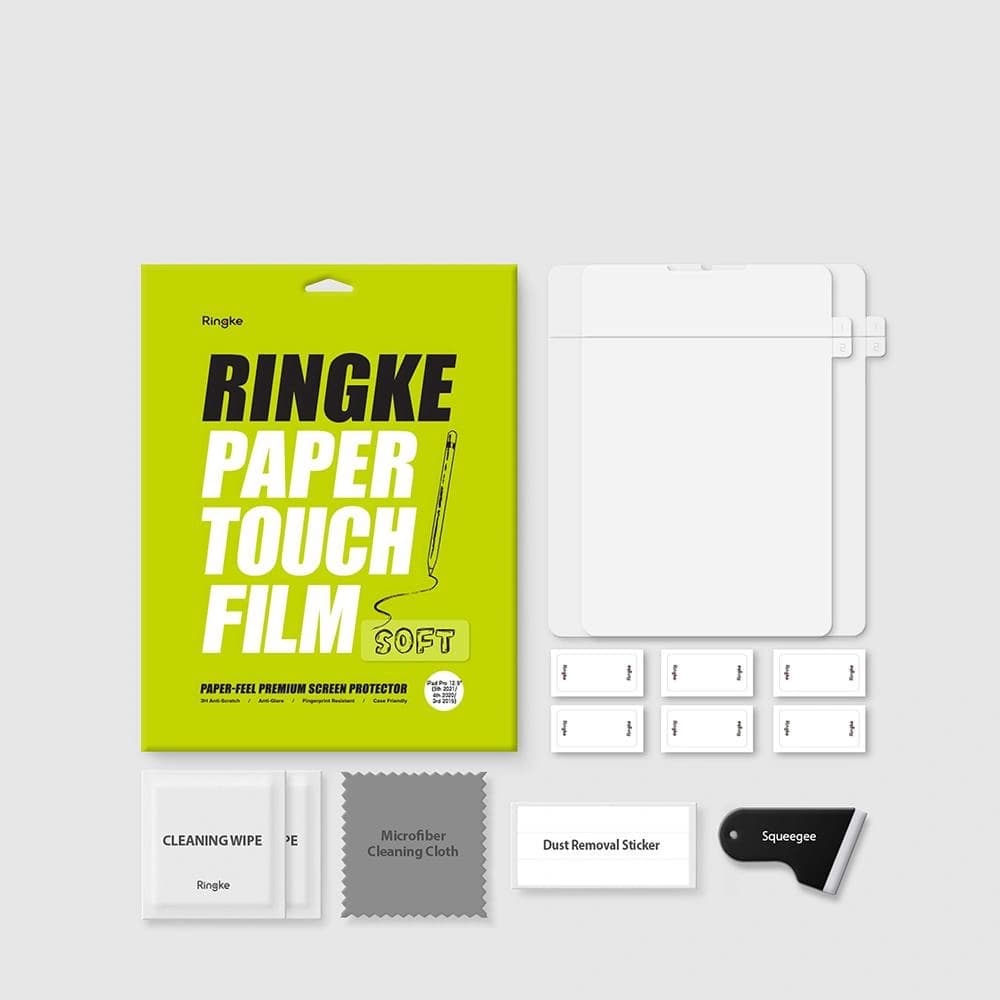 Folia Ringke Paper Touch Film Soft Apple iPad Pro 12.9 2018/2020/2021 (3., 4. a 5. generace) [2 PACK] - 8