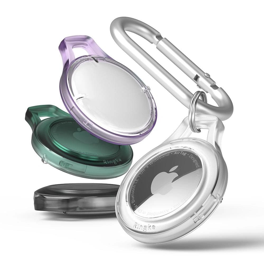 Etui Ringke Slim Apple AirTag Smoke Black - 2