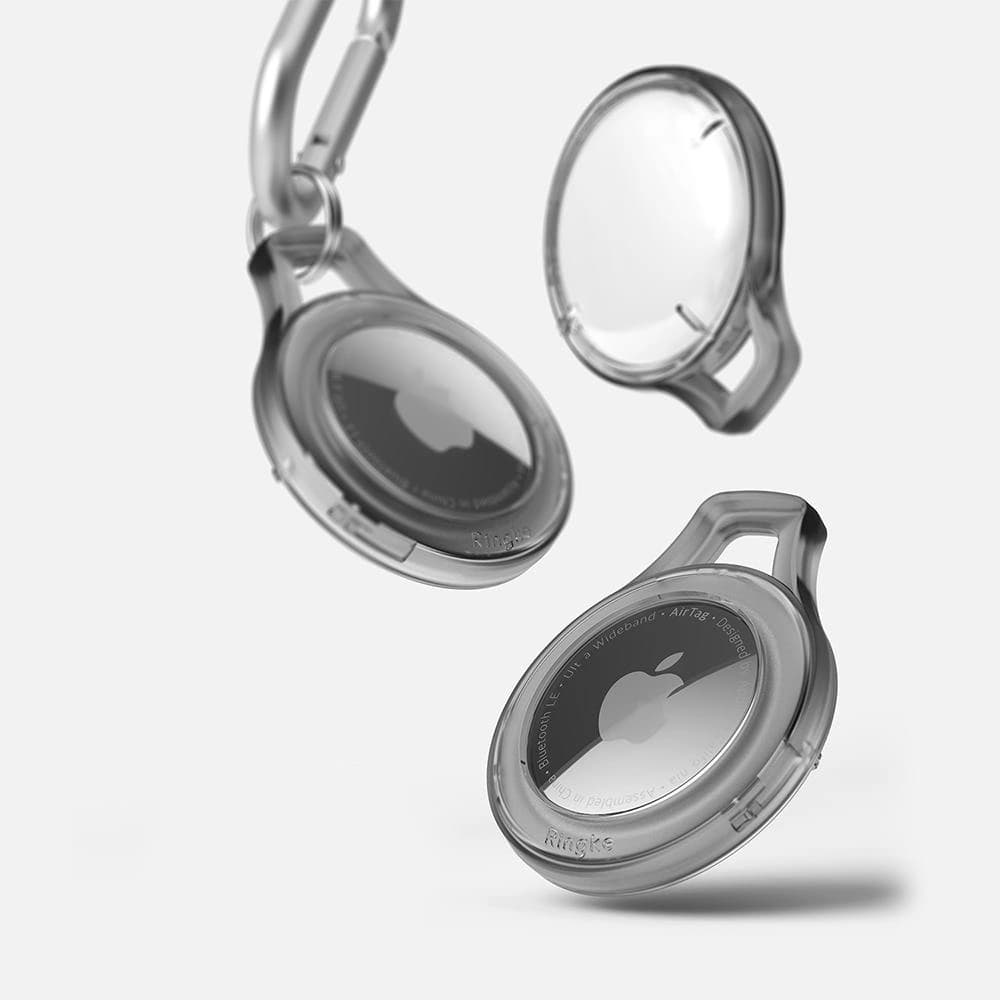 Etui Ringke Slim Apple AirTag Smoke Black - 3