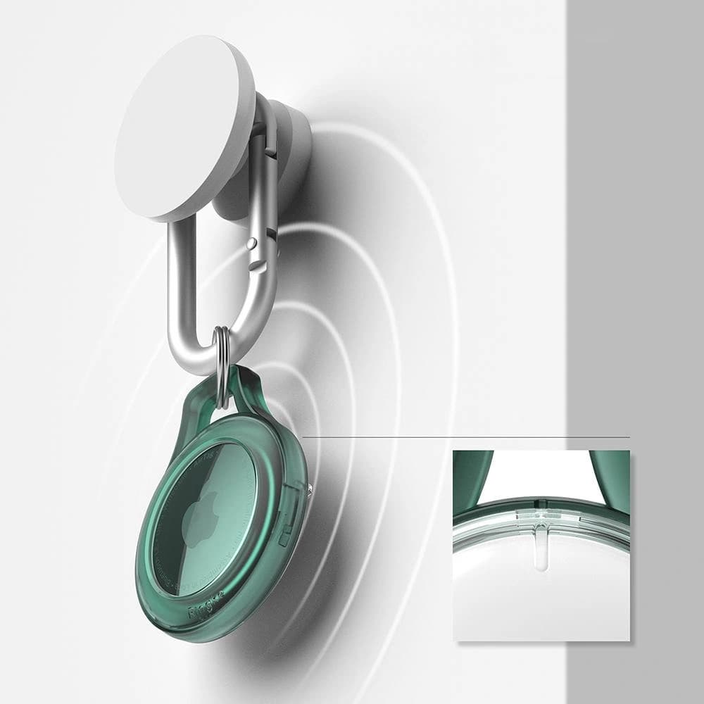 Etui Ringke Slim Apple AirTag Smoke Black - 7