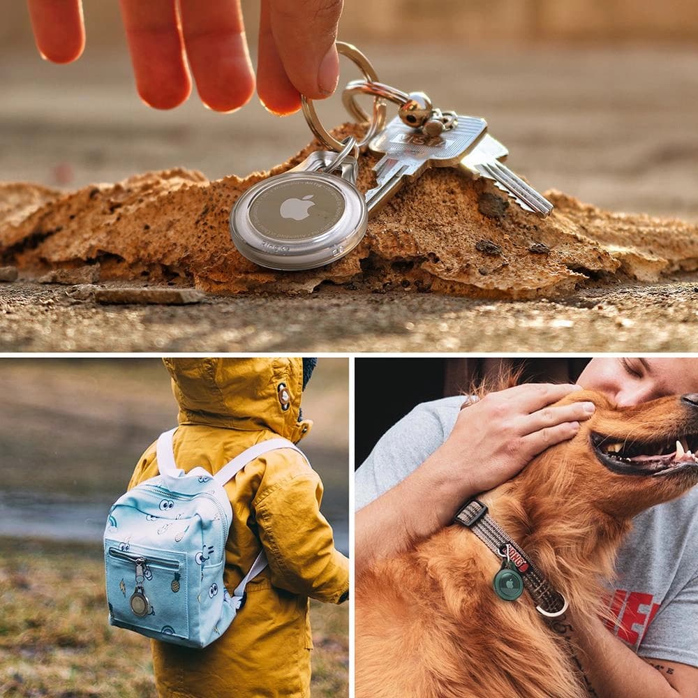 Etui Ringke Slim Apple AirTag Smoke Black - 10