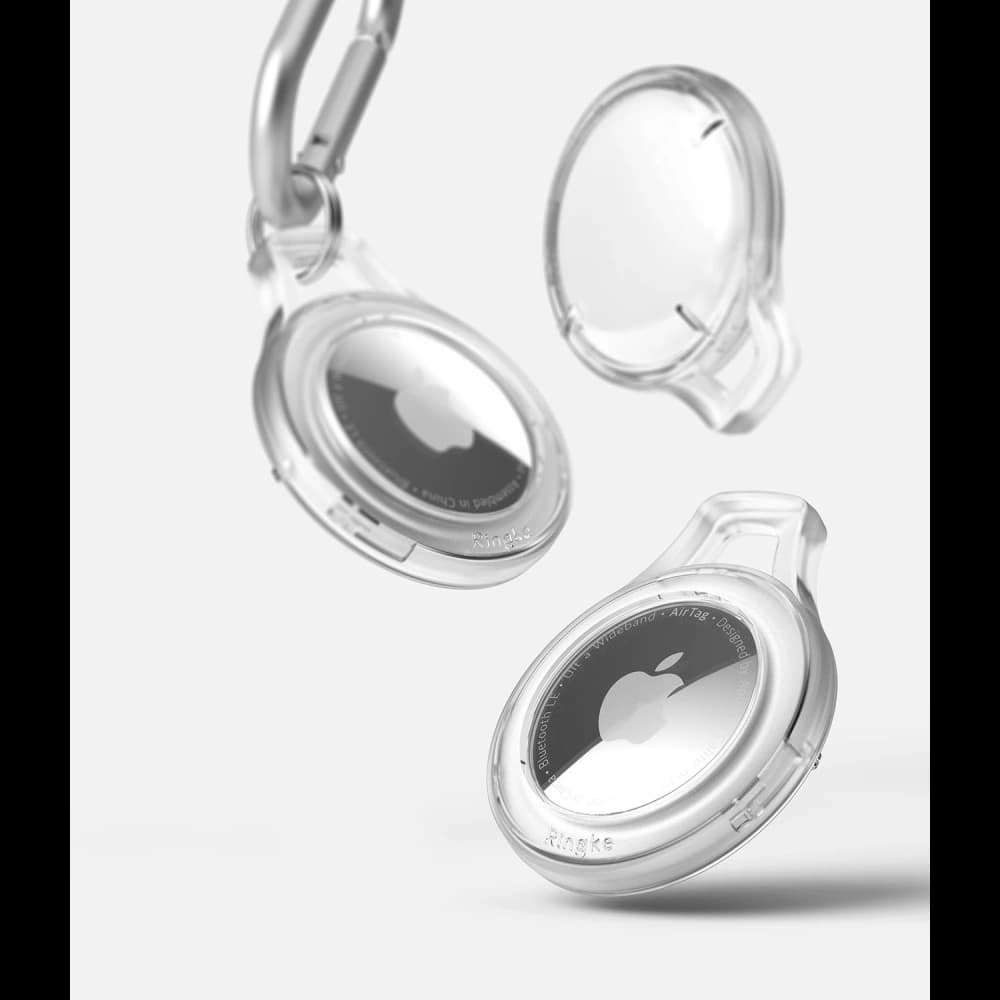 Etui Ringke Slim Apple AirTag Clear [4 PACK] - 3