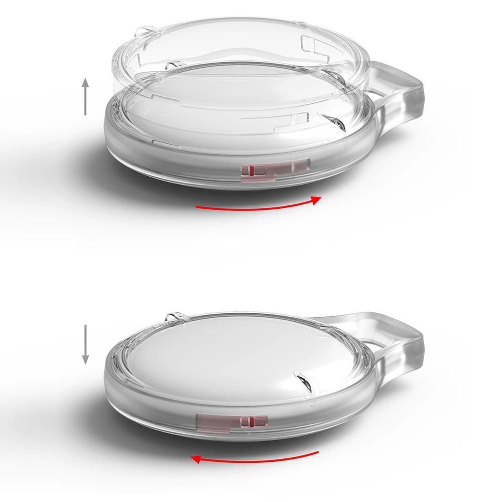 Etui Ringke Slim Apple AirTag Clear [4 PACK] - 5