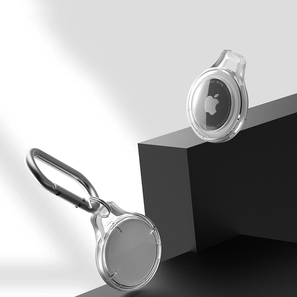 Etui Ringke Slim Apple AirTag Clear [4 PACK] - 8