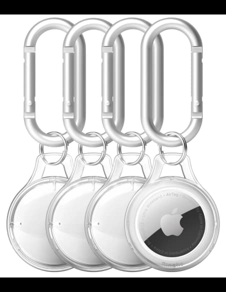 Etui Ringke Slim Apple AirTag Clear [4 PACK]