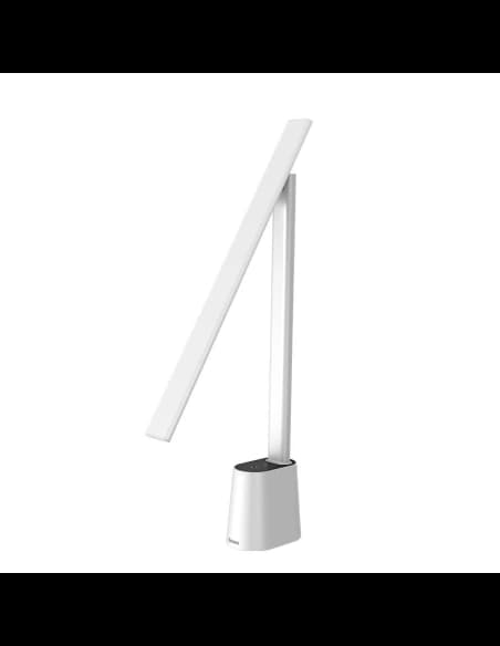 Lampa de birou Baseus Smart Eye pliabilă, cu acumulator (albă)