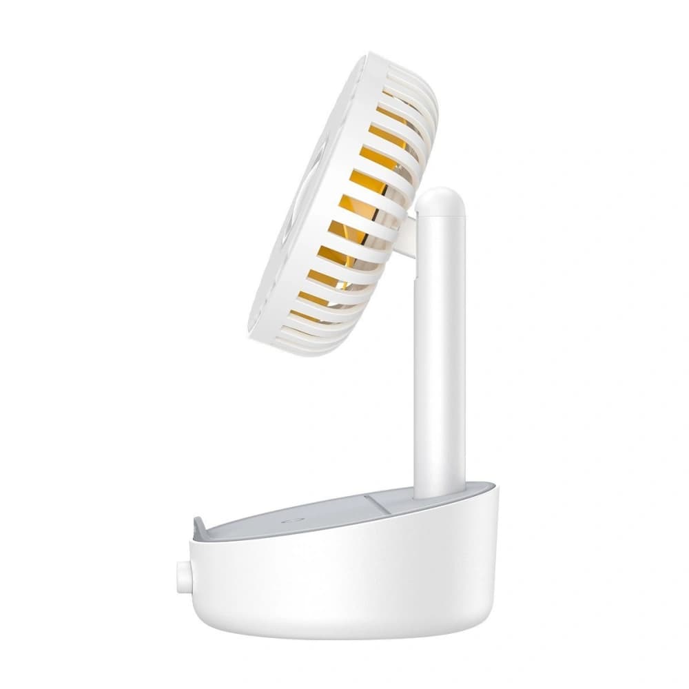 Baseus Hermit desktop wireless charger 10W with oscillating fan (white) - 4