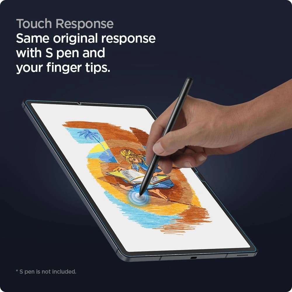 Spigen GLAS.tR ez Fit Samsung Galaxy Tab S7 FE 5G 12.4 - 4